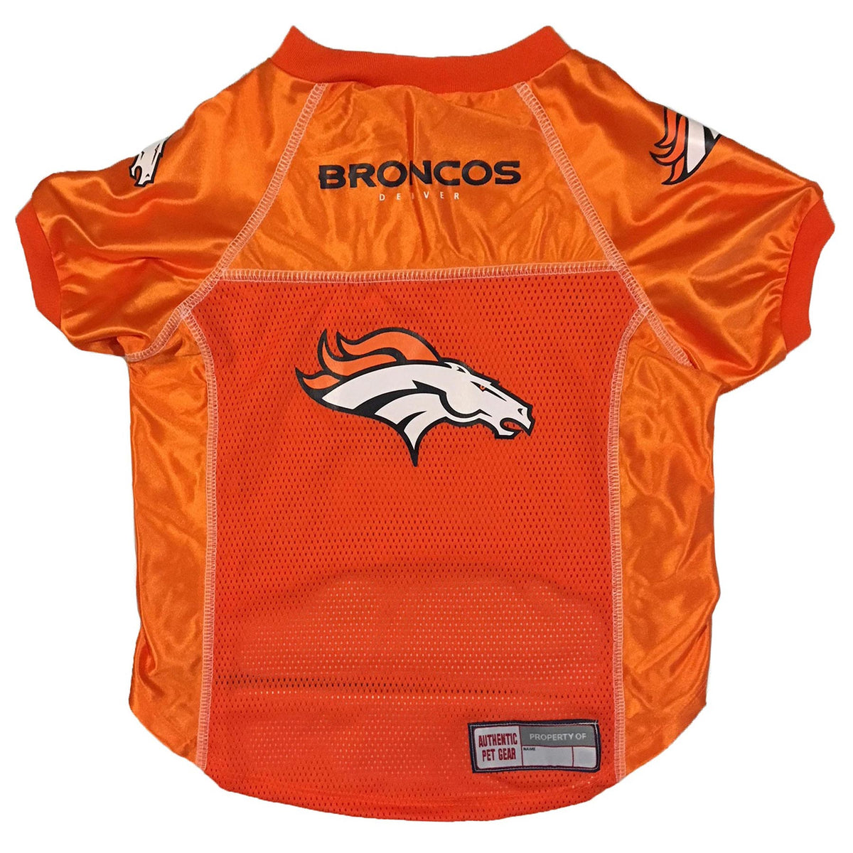 Denver Broncos Officially Licensed Dog Jersey - Orange