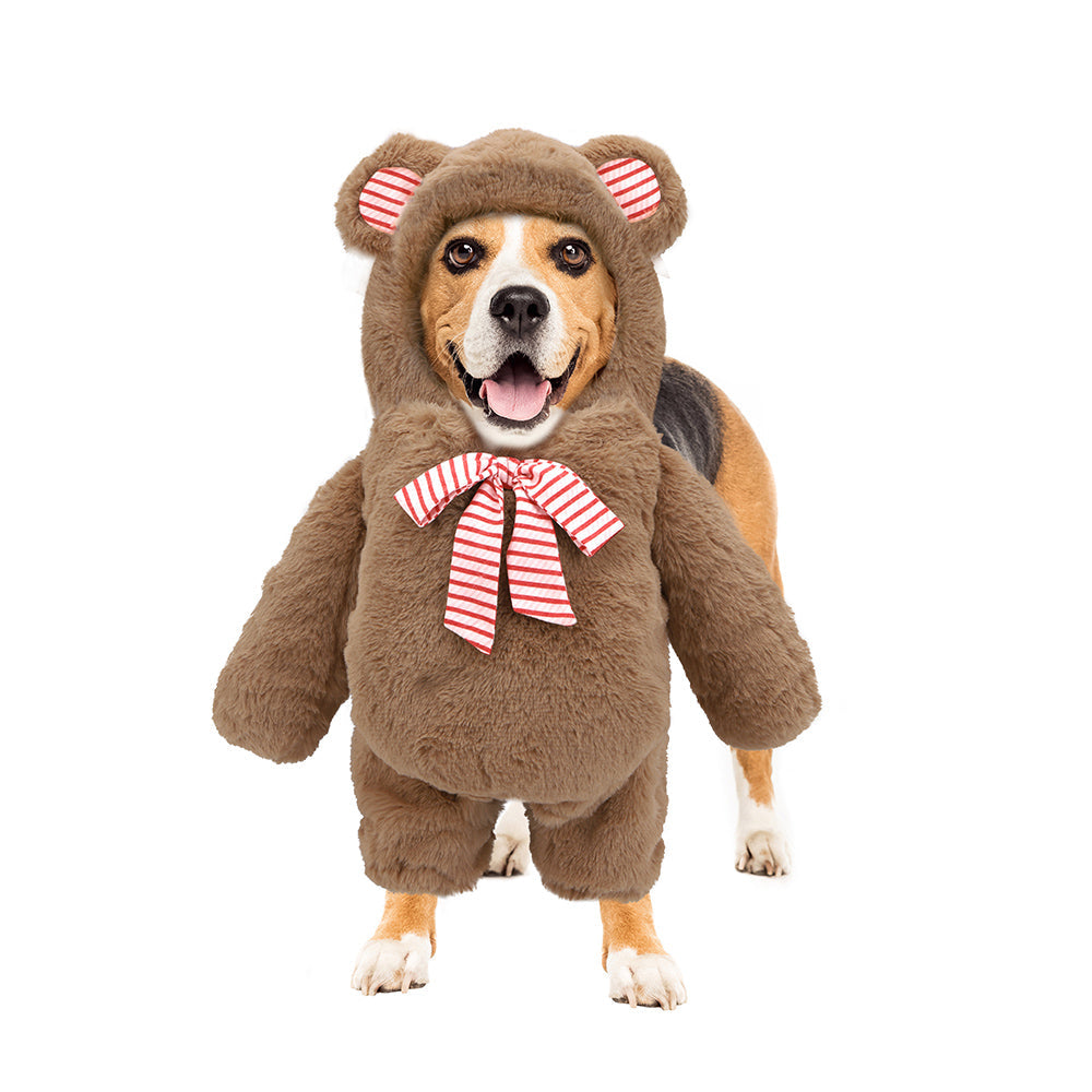 Teddy Bear Dog Costume, Fuzzy Teddy Bear Dog Costume 