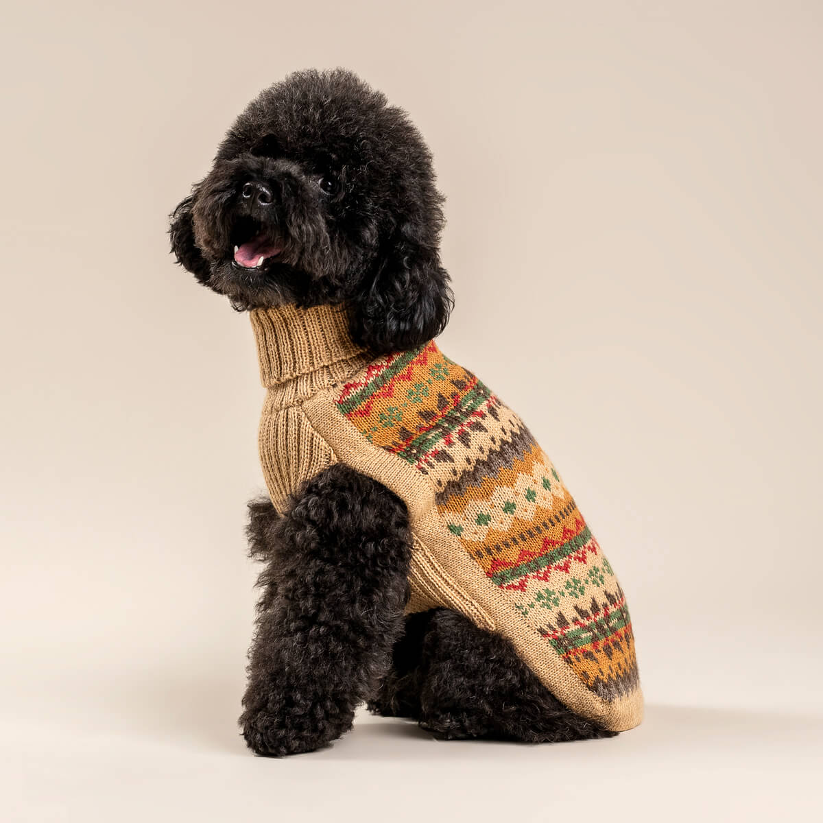 fair isle alpaca sweater – barking babies